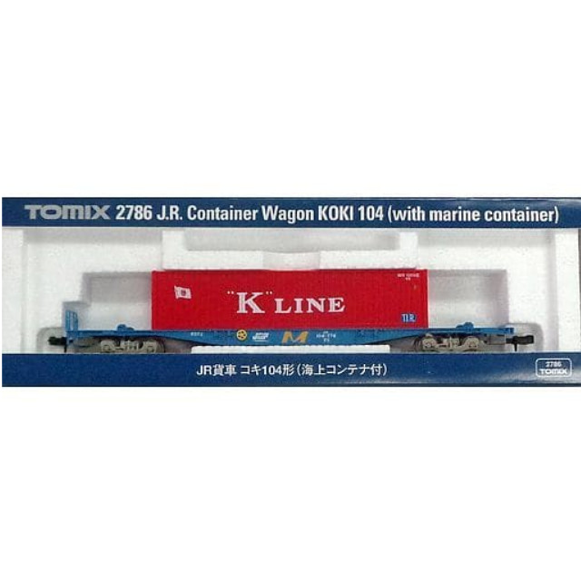 いいスタイル tomix コキ104（海上コンテナ用）5両＋ジャンク1両 2786