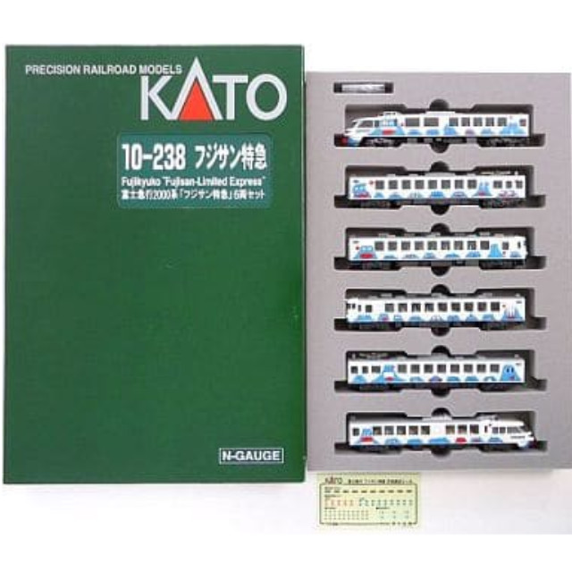 [RWM]10-238 富士急行2000系 「フジサン特急」 6両セット Nゲージ 鉄道模型 KATO(カトー)