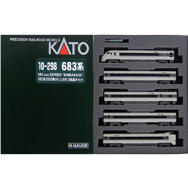 kato 683系2000番台 しらさぎ 荒く 基本5両セット Nゲージ