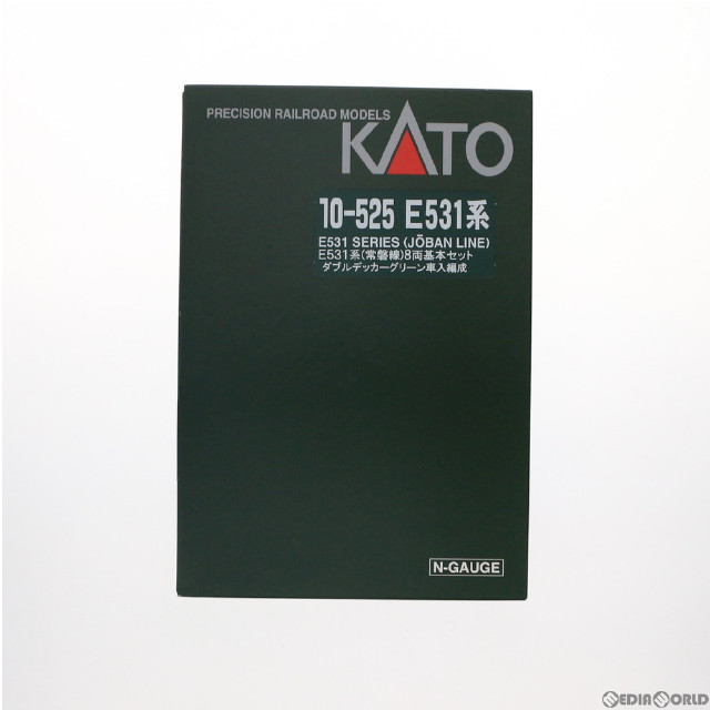 [RWM]10-525 E531系 常磐線(ダブルデッカーグリーン車入編成) 基本8両セット Nゲージ 鉄道模型 KATO(カトー)