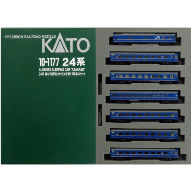 [RWM]10-1177 24系寝台特急 「あさかぜ」(金帯) 基本7両セット Nゲージ 鉄道模型 KATO(カトー)
