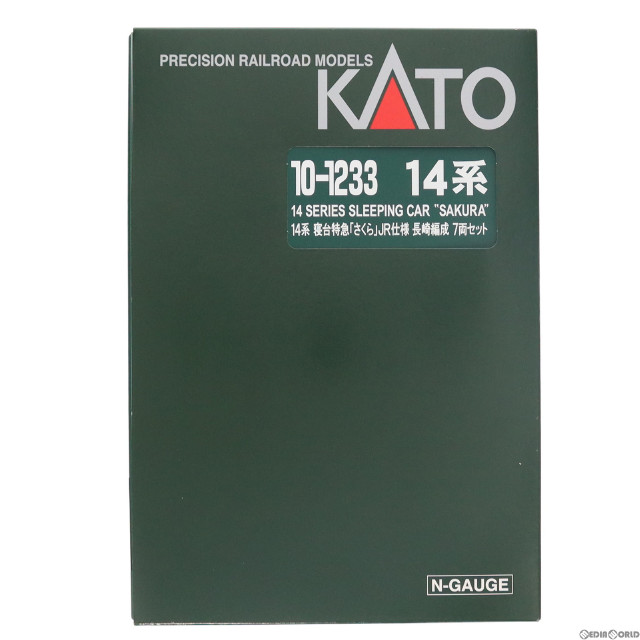 [RWM]10-1233 14系 寝台特急「さくら」 JR仕様 長崎編成 7両セット Nゲージ 鉄道模型 KATO(カトー)