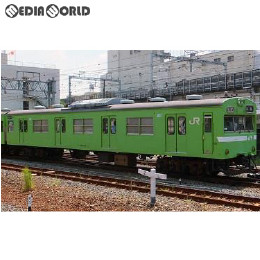 [RWM]50612 JR103系(関西形・ウグイス・NS407編成)4両編成セット(動力付き) Nゲージ 鉄道模型 GREENMAX(グリーンマックス)