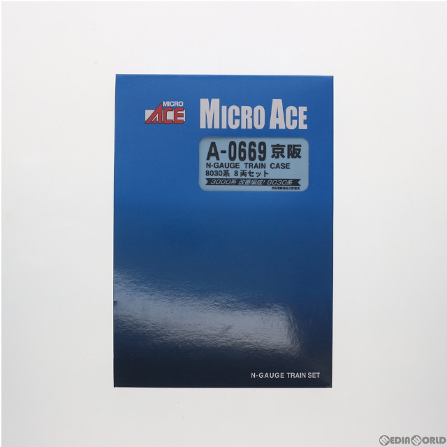 [RWM]A0669 京阪8030系 8両セット Nゲージ 鉄道模型 MICRO ACE(マイクロエース)