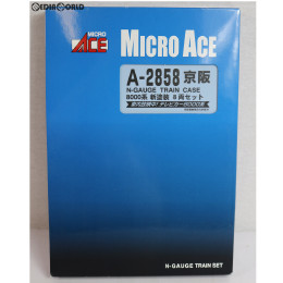 [RWM]A2858 京阪 8000系 新塗装 8両セット Nゲージ 鉄道模型 MICRO ACE(マイクロエース)