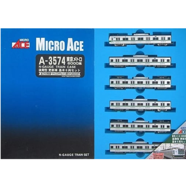 [RWM]A3574 東京メトロ 6000系 後期型 更新車 基本6両セット Nゲージ 鉄道模型 MICRO ACE(マイクロエース)