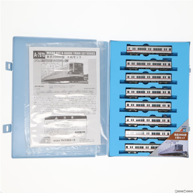 [RWM]A7970 東武 20000型 8両セット Nゲージ 鉄道模型 MICRO ACE(マイクロエース)