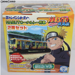 [RWM]Bトレインショーティー キハ120形 NARUTO-ナルト-列車/津山線色 2両セット 組み立てキット Nゲージ 鉄道模型 バンダイ