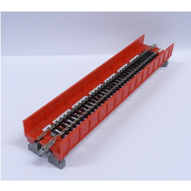 [RWM]20-450 UNITRACK(ユニトラック) 単線プレートガーダー鉄橋 朱 Nゲージ 鉄道模型 KATO(カトー)