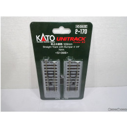 [RWM]2-170 UNITRACK(ユニトラック) 車止め線路 109mm(2本入) HOゲージ 鉄道模型 KATO(カトー)