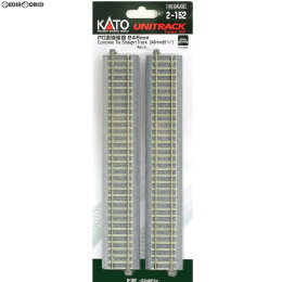 [RWM]2-152 UNITRACK(ユニトラック) PC直線線路 246mm(4本入) HOゲージ 鉄道模型 KATO(カトー)