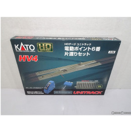 [RWM]3-114 UNITRACK(ユニトラック) HV-4 電動ポイント6 番片渡りセット HOゲージ 鉄道模型 KATO(カトー)