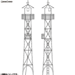 [RWM]火の見やぐら タイプB(4本足タイプ) 組立キット HOナローゲージ 鉄道模型 ワールド工芸