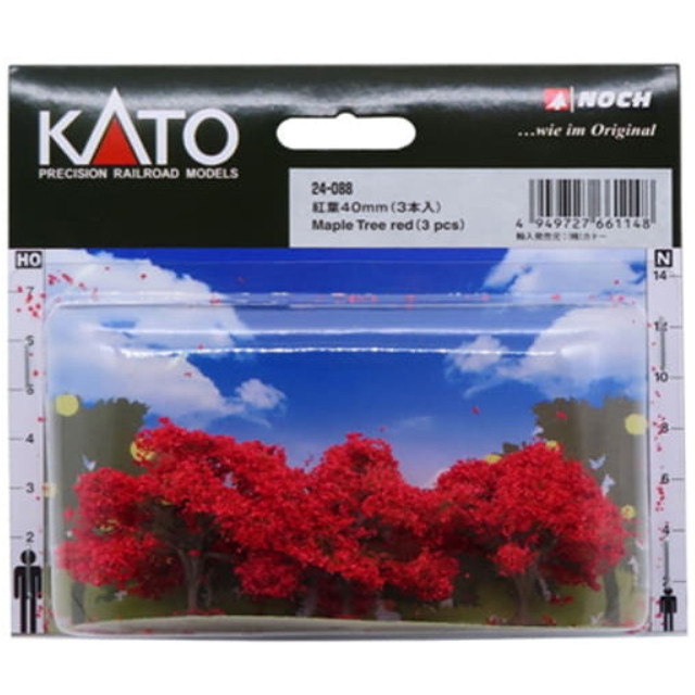 [RWM]24-088 紅葉 40mm(3本入) Nゲージ・HOゲージ 鉄道模型 KATO(カトー)/NOCH(ノッホ)