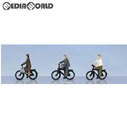[RWM]24-214 DioTown(ジオタウン) (N)人形 自転車に乗った中年 Nゲージ 鉄道模型 KATO(カトー)
