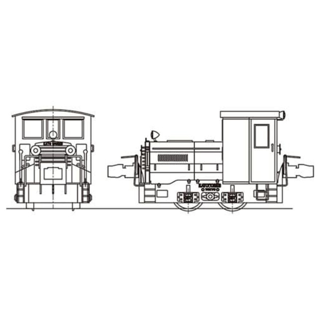 [RWM]16番 加藤製作所 6.5t 貨車移動機 (鋳物台枠タイプB) 組立キット HOゲージ 鉄道模型 ワールド工芸