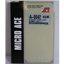 [RWM]A0042 413系 新北陸色 6両セット Nゲージ 鉄道模型 MICRO ACE(マイクロエース)