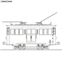 [RWM]16番 京福電鉄 テキ20 電気機関車 組立キット HOゲージ 鉄道模型 ワールド工芸