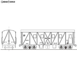 [RWM]【特別企画品】16番 国鉄 ケ10形 検重車(雨樋付仕様) 塗装済完成品 HOゲージ 鉄道模型 ワールド工芸