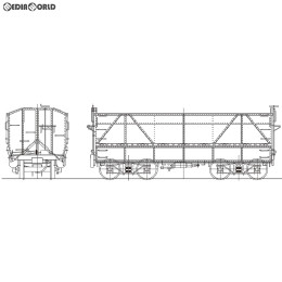 [RWM]16番 国鉄 セキ1形 石炭車 タイプC 組立キット HOゲージ 鉄道模型 ワールド工芸