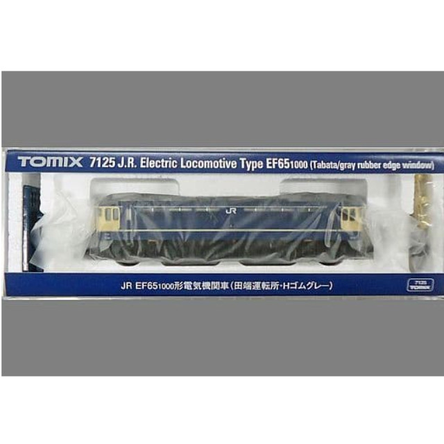 [RWM]7125 JR EF65-1000形電気機関車(田端運転所・Hゴムグレー) Nゲージ 鉄道模型 TOMIX(トミックス)