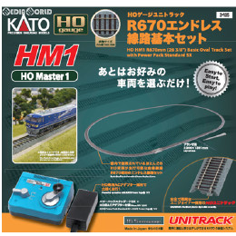 [RWM]3-105 HOゲージユニトラック HM1 R670エンドレス線路基本セット HOゲージ 鉄道模型 KATO(カトー)