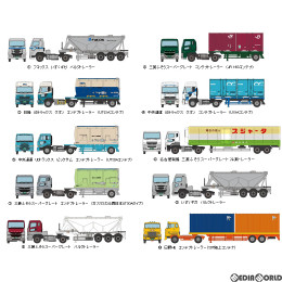 [RWM](BOX)301226 ザ・トレーラーコレクション 第10弾 Nゲージ 鉄道模型(10個) TOMYTEC(トミーテック)