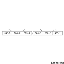 [RWM]6010 東武500系「リバティ」 6両セット(限定) Nゲージ 鉄道模型 ポポンデッタ