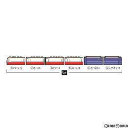 [RWM]98697 JR 14系客車(リゾート白馬)セット(6両) Nゲージ 鉄道模型 TOMIX(トミックス)