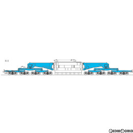 [RWM]【特別企画品】16番 シキ810 大物車(積載仕様タイプA) 塗装済完成品 HOゲージ 鉄道模型 ワールド工芸