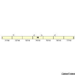 [RWM]30341 東武70000系(71718編成) 7両編成セット(動力付き) Nゲージ 鉄道模型 GREENMAX(グリーンマックス)