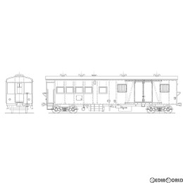 [RWM]国鉄 ワムフ100形 有蓋緩急車 組立キット(動力無し) Nゲージ 鉄道模型 ワールド工芸