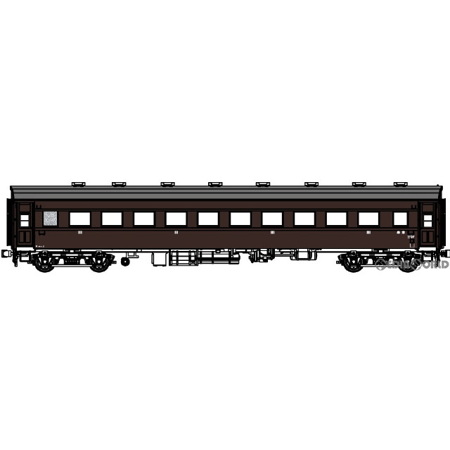 [RWM](再販)TW35T-Ohafu33-1 オハフ33・ぶどう1号(動力無し) HOゲージ 鉄道模型 TRAMWAY(トラムウェイ)