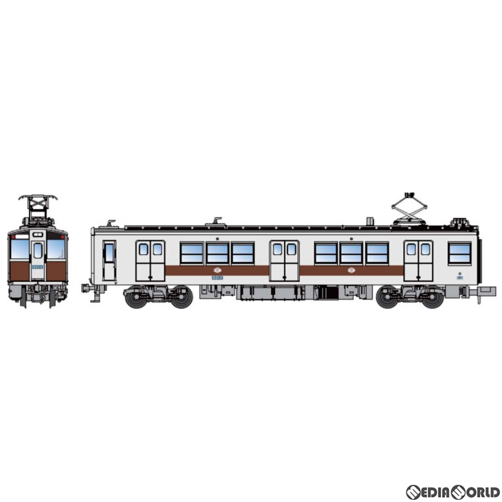 [RWM]A8093 大阪市交通局 60系 パンタグラフ集電方式 非冷房車両 側面茶帯 8両セット(動力付き) Nゲージ 鉄道模型 MICRO ACE(マイクロエース)