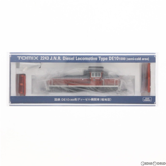 [RWM]2243 国鉄 DE10-1000形ディーゼル機関車(暖地型)(動力付き) Nゲージ 鉄道模型 TOMIX(トミックス)