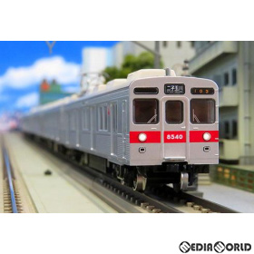 [RWM]30374 東急電鉄8500系(大井町線・8640編成・赤帯) 5両編成セット(動力付き) Nゲージ 鉄道模型 GREENMAX(グリーンマックス)