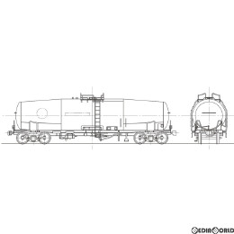 [RWM]16番 タキ35000形 ガソリン専用タンク車 タイプB(片側ブレーキ) 組立キット(動力無し) HOゲージ 鉄道模型 ワールド工芸