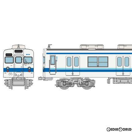 [RWM]314462 鉄道コレクション(鉄コレ) 東武鉄道8000系 81114編成 6両セット(動力無し) Nゲージ 鉄道模型 TOMYTEC(トミーテック)