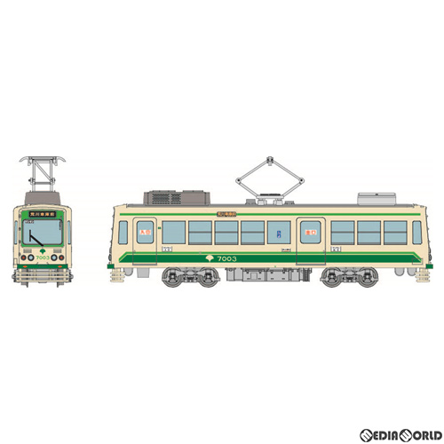 [RWM]307587 鉄道コレクション(鉄コレ) 東京都交通局7000形(更新車・新塗装)(動力無し) Nゲージ 鉄道模型 TOMYTEC(トミーテック)
