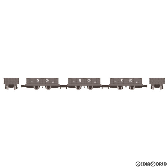 [RWM]314523 鉄道コレクション(鉄コレ) ナローゲージ80 猫屋線 短小無がい車 3両セット(動力無し) HOナローゲージ 鉄道模型 TOMYTEC(トミーテック)