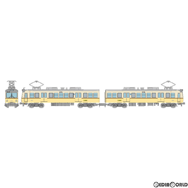 [RWM]313632 鉄道コレクション(鉄コレ) 京阪電車大津線600形1次車(びわこ号色塗装車両) 2両セット(動力無し) Nゲージ 鉄道模型 TOMYTEC(トミーテック)