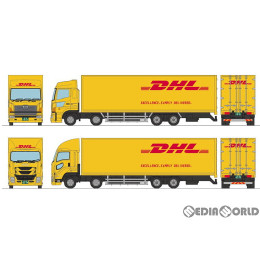 [RWM]287872 ザ・トラックコレクション DHL大型トラックセット Nゲージ 鉄道模型 TOMYTEC(トミーテック)