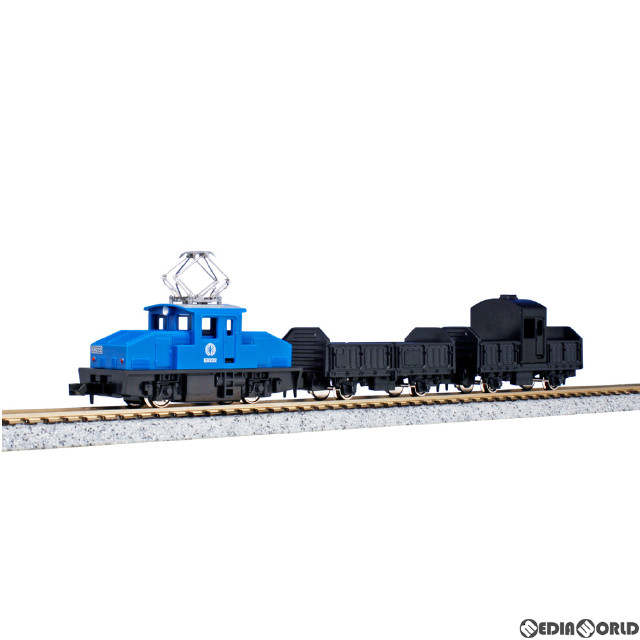 [RWM]10-504-2 チビ凸セット いなかの街の貨物列車(青) 3両セット(動力付き) Nゲージ 鉄道模型 KATO(カトー)