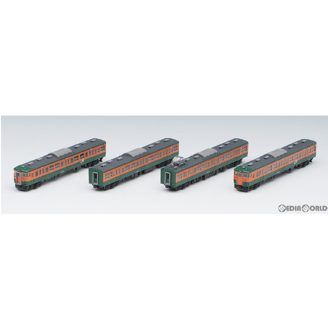 [RWM]98437 国鉄 115-300系近郊電車(湘南色) 基本セットB(4両)(動力付き) Nゲージ 鉄道模型 TOMIX(トミックス)