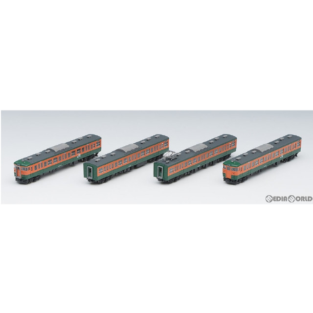 [RWM]98438 国鉄 115-300系近郊電車(湘南色) 増結セットA(4両)(動力無し) Nゲージ 鉄道模型 TOMIX(トミックス)