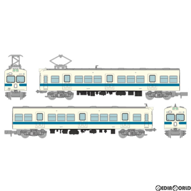 [RWM]316350 鉄道コレクション(鉄コレ) 小田急電鉄2200形 2両セットA(動力無し) Nゲージ 鉄道模型 TOMYTEC(トミーテック)