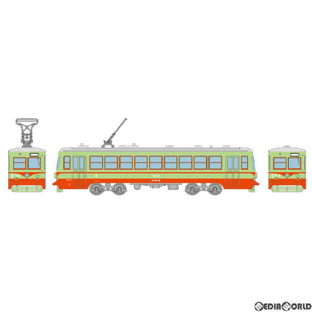 [RWM]315643 鉄道コレクション(鉄コレ) 東武日光軌道線100形 103号車(動力無し) Nゲージ 鉄道模型 TOMYTEC(トミーテック)