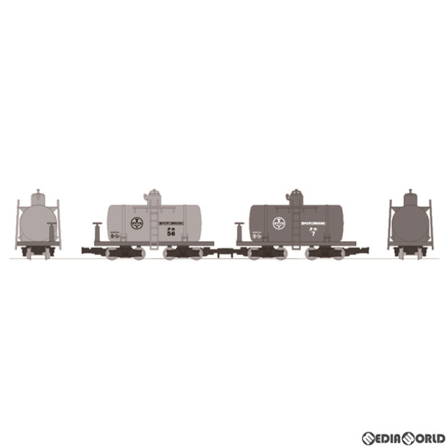 [RWM]317616 鉄道コレクション(鉄コレ) ナローゲージ80 猫屋線 小型タンク貨車 2両セット(動力無し) HOナローゲージ 鉄道模型 TOMYTEC(トミーテック)