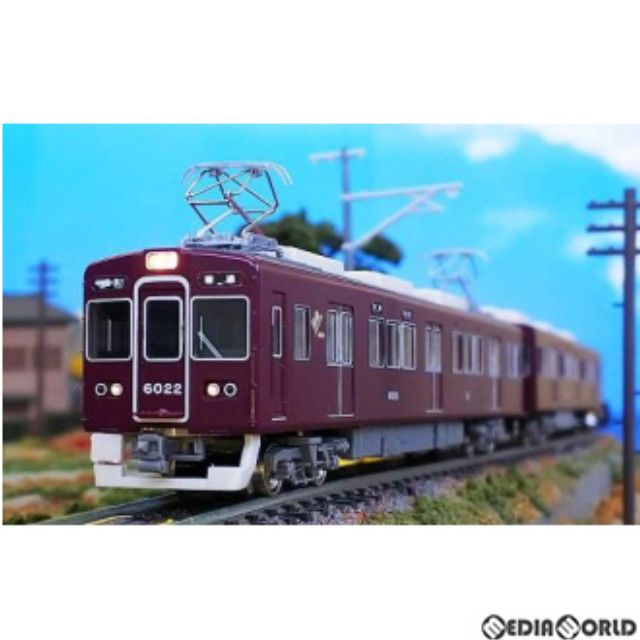 [RWM]30997 阪急6000系(旧塗装・今津(南)線・甲陽線) 3両編成セット(動力付き) Nゲージ 鉄道模型 GREENMAX(グリーンマックス)