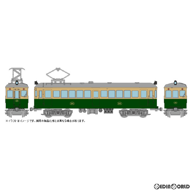 [RWM]312789 鉄道コレクション(鉄コレ) 叡山電車デナ21型B(126号車)(動力無し) Nゲージ 鉄道模型 TOMYTEC(トミーテック)